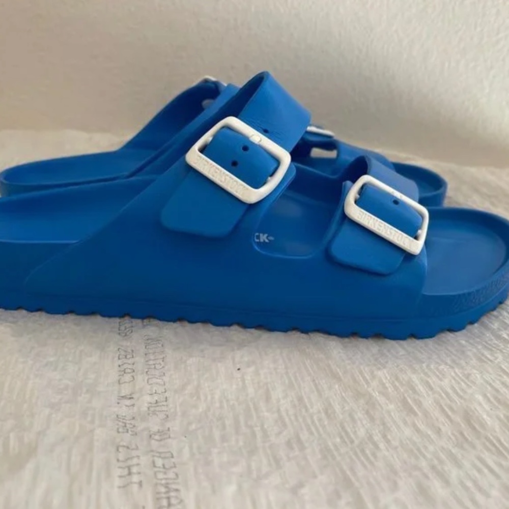 Birkenstock Arizona New Sandals Blue - Picture 4 of 8